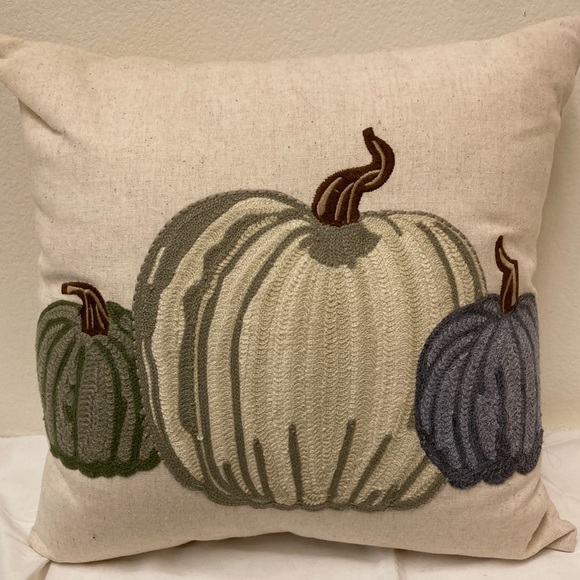 pier one pumpkin pillows